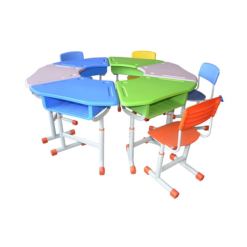 Mesa de la escuela redonda