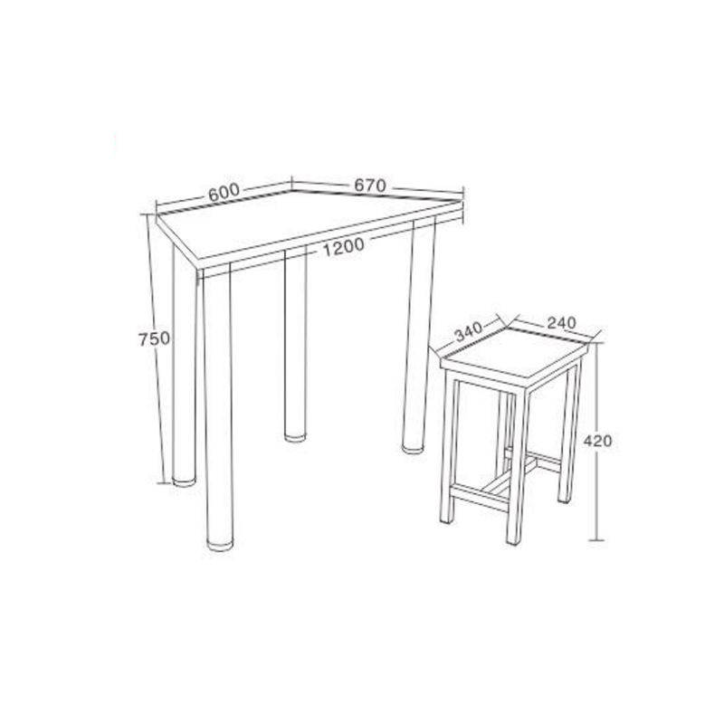 UC-A3902 Mesa trapezoidal
