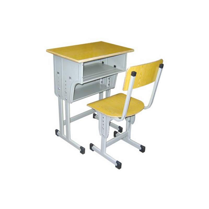 UC-A3102 Escritorio doble de madera con sillas (modelo de alquiler escolar)