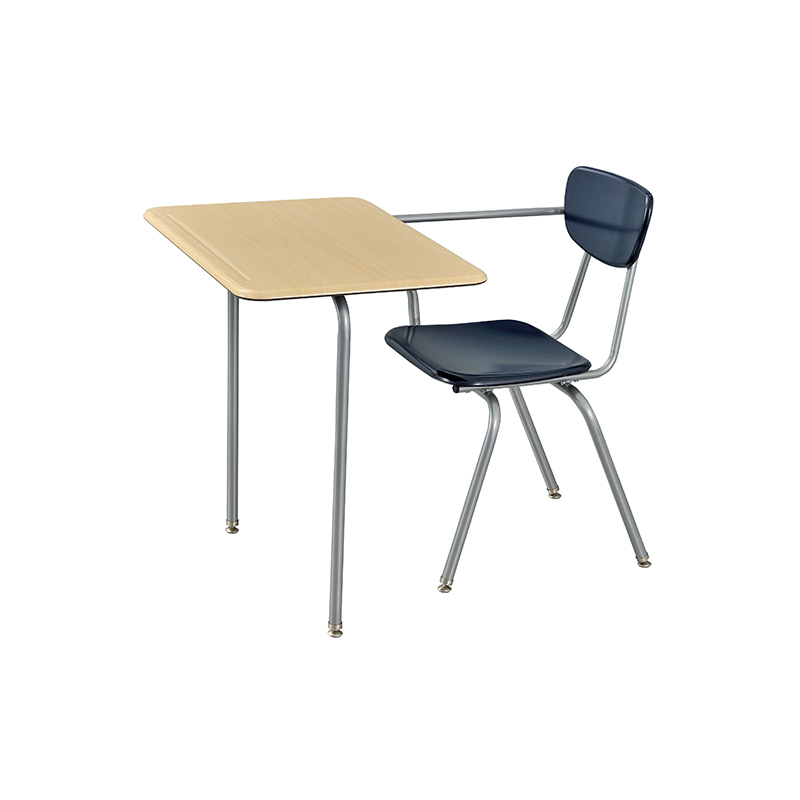 Escritorio escolar de plástico sólido