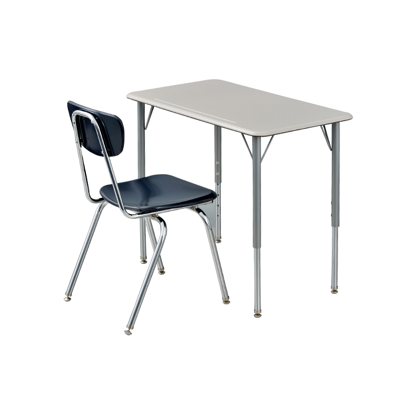 Conjunto moderno de escritorio y silla escolar