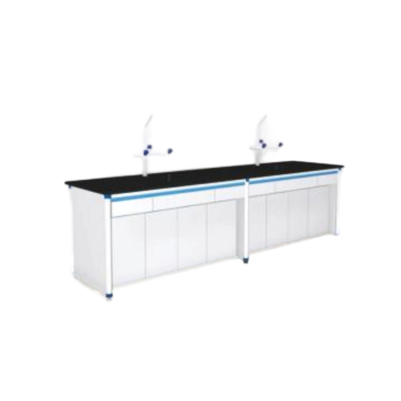 Mesa de lavado químico de laboratorio escolar
