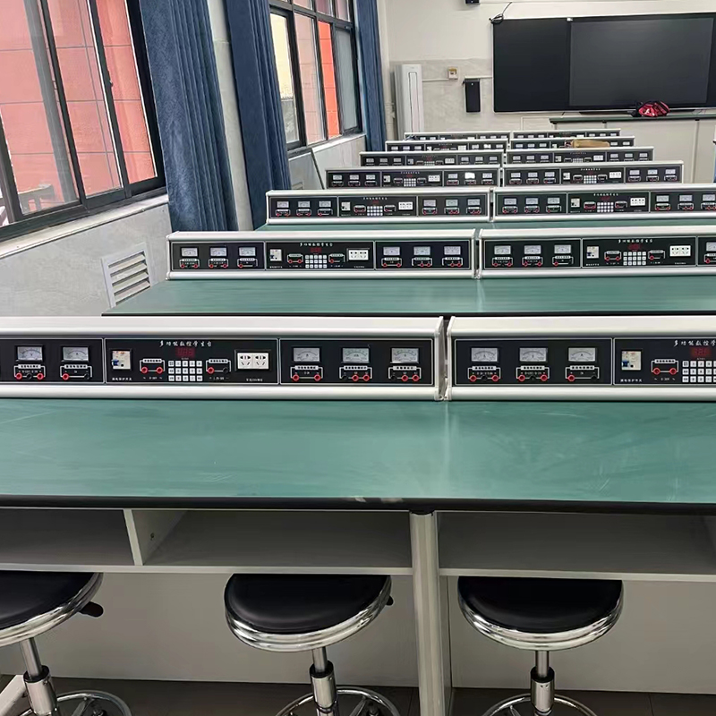 Tabla de experimentos de física para mobiliario escolar de laboratorio