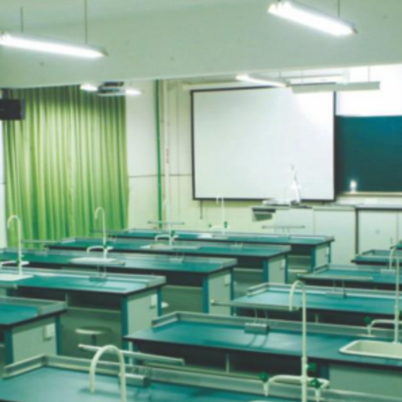 Mesa de laboratorio escolar