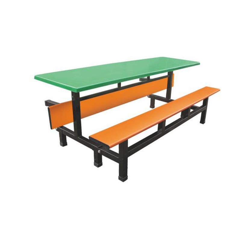 UC-A5403 Banco de comedor reversible de fibra de vidrio para cantina escolar