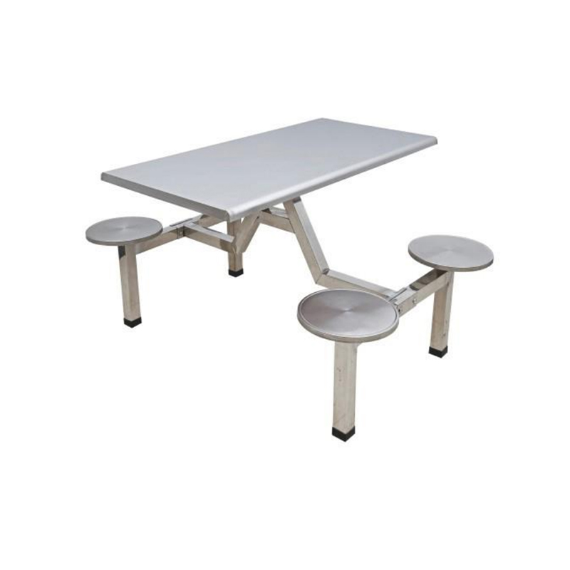 UC-A5501 Mesa y sillas de comedor de acero inoxidable