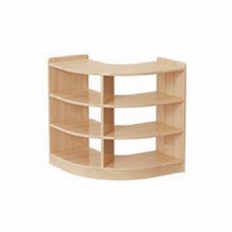 HS-W031 Gabinete de almacenamiento de madera maciza con múltiples compartimentos