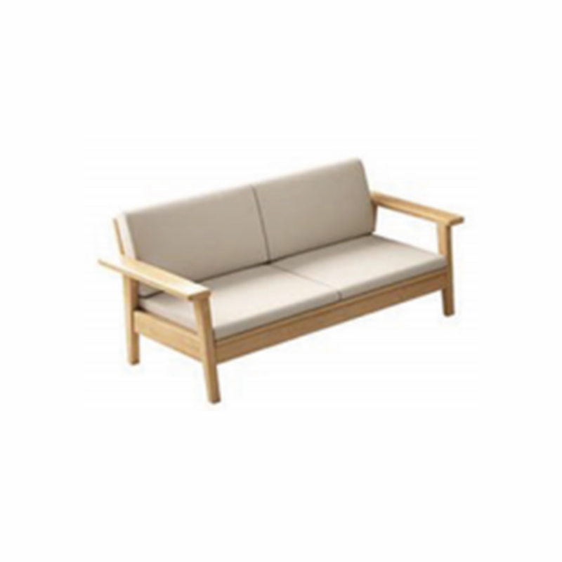 HS-W013 Sofá suave de madera maciza