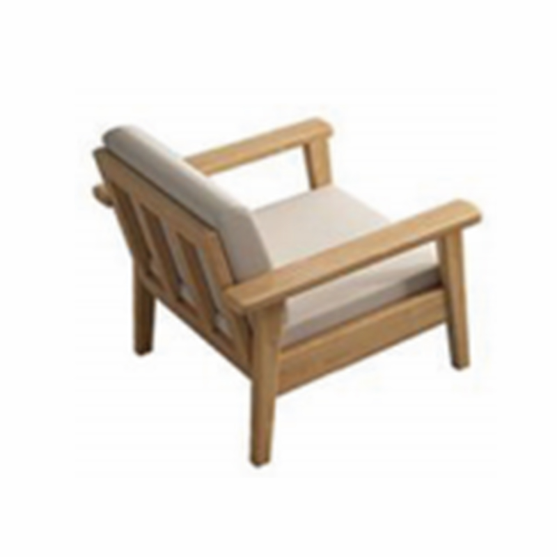 HS-W012 Sofá suave de madera maciza