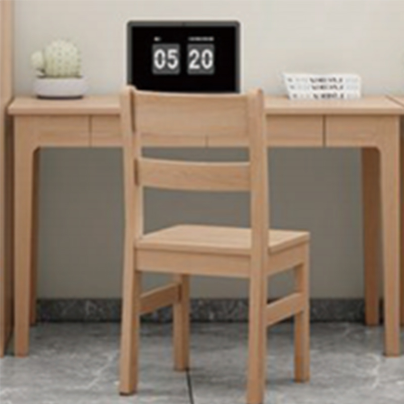 HS-W016 Escritorio y silla de madera maciza para el hogar