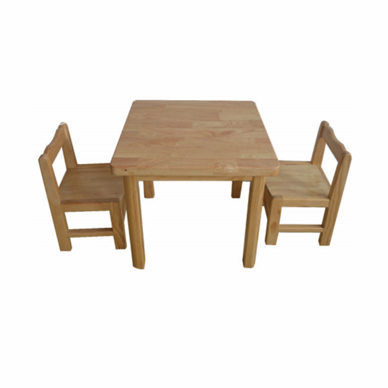 HS-W004 Mesas y sillas de madera maciza
